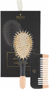 Bachca Men Kit - Brush Boar And Nylon Small Size + Wooden Comb