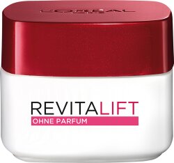 L'Oréal Paris RevitaLift Feuchtigkeitspflege ohne Parfum Anti-Falten + Extra Straffheit Gesichtscreme 50ml