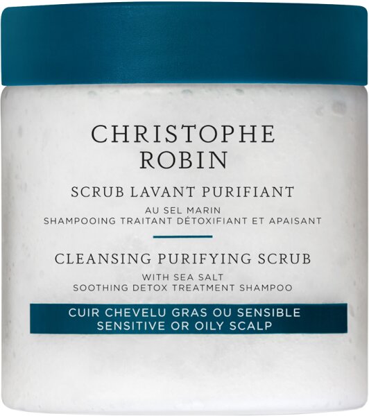 Christophe Robin Cleansing Purifying Scrub With Sea Salt 75ml