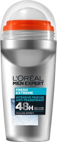 L'Oréal Men Expert Fresh Extreme 72H Anti-Transpirant Deo Roll-On Deo Roll-On 50ml