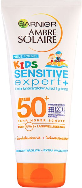 Kids ml Solaire LSF Ambre Garnier 200 Sensitive expert+ 50+ Milch