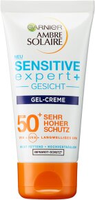 Garnier Ambre Solaire Sensitive expert+ Gesicht Gel-Creme LSF 50+ Sonnengel 50ml