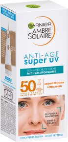 Garnier Ambre Solaire Super UV Sonnenschutz-Creme Anti-Age LSF 50+ Sonnencreme 50ml