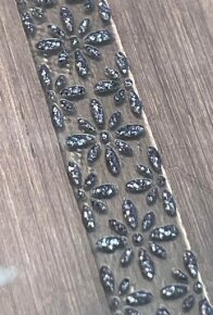 Kabinett - Alessandro Stickers Ornament nail art sticker long silber 1 Stk.