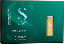 Alfaparf Milano Semi Di Lino SOS Emergency Oil 6x13 ml