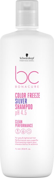 Schwarzkopf Professional BC Bonacure pH 4.5 Color Freeze Silver Shampoo 1000 ml