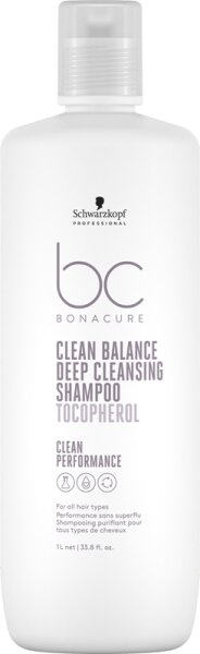 Schwarzkopf Professional BC Clean Balance Deep Cleansing Shampoo 1000 ml