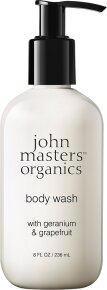 John Masters Organics Body Wash With Geranie & Grapefruit 236 ml