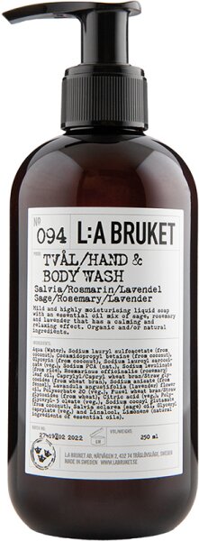 7350053236028 - LA Bruket Sage Rosemary Lavender No 094 Flüssigseife