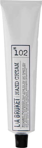 7350053237742 - No 102 Hand Cream Bergamot Patchouli 70 ml Cosmos Natural certified