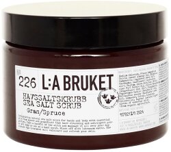 L:A Bruket No. 226 Sea Salt Scrub Spruce 420 g Cosmos Natural certified