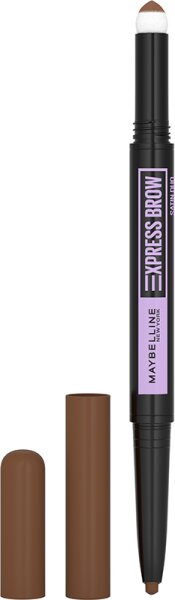 3600531640385 - New York Express Brow Satin Duo Augenbrauenstift und -puder 02 Medium Brown Augenbrauenstift 1Stk