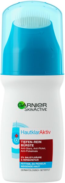 Hautklar Garnier Aktiv 150ml Tiefen-Rein Bürste Anti-Pickelpflege