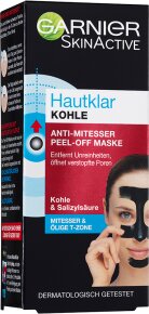 Garnier SkinActive Hautklar Kohle Anti-Mitesser Peel Off Maske Gesichtspeeling 50ml