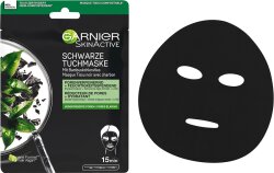 Garnier Hydra Bomb Tuchmaske schwarze Alge Tuchmaske 28g