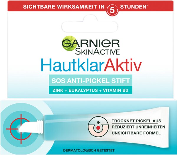 Garnier SkinActive Hautklar Aktiv SOS Anti-Pickel Stift Anti-Pickelpflege 10ml