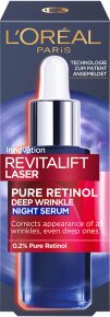 L'Oréal Paris RevitaLift Laser Pure Retinol Anti-Falten Nacht Serum Gesichtsserum 50ml