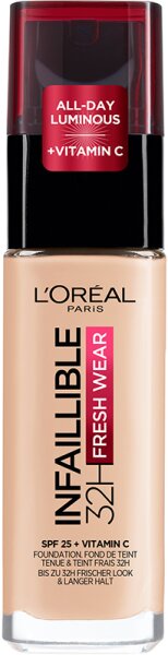 L'Or&eacute;al Paris Infaillible 32H Fresh Wear Make-up 20 Ivory Foundation (fl&uuml;ssig) 30ml