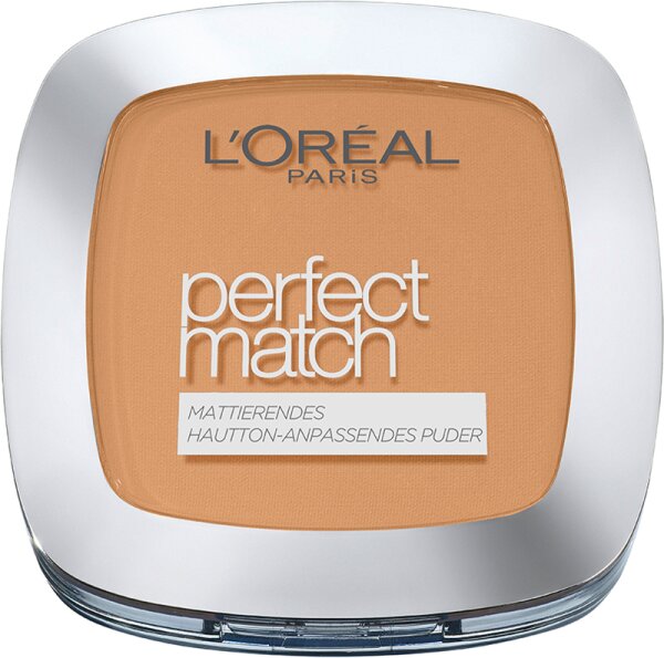 3600523634927 - L’Oréal Paris Teint Make-up Puder Perfect Match Puder 7D 7W Golden Amber 9 g