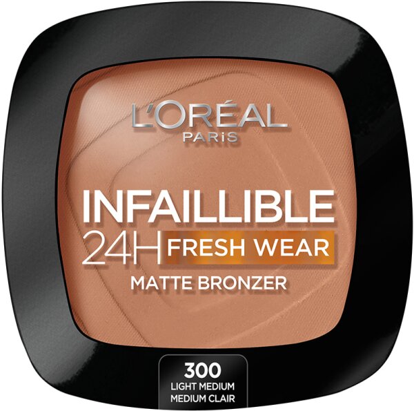 3600524051938 - LOréal Paris LOréal Paris Infaillible 24h Fresh Wear Soft Matte Bronzer 300 Light Medium Bronzepuder 9g