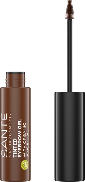 4025089085546 - Sante Naturkosmetik Augen Augenbrauen Tinted Eyebrow Gel Nr 02 Brownie 350 ml