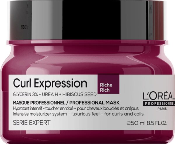 L'Or&eacute;al Professionnel Serie Expert Curl Expression Intensive Moisturizer Mask Rich 250ml