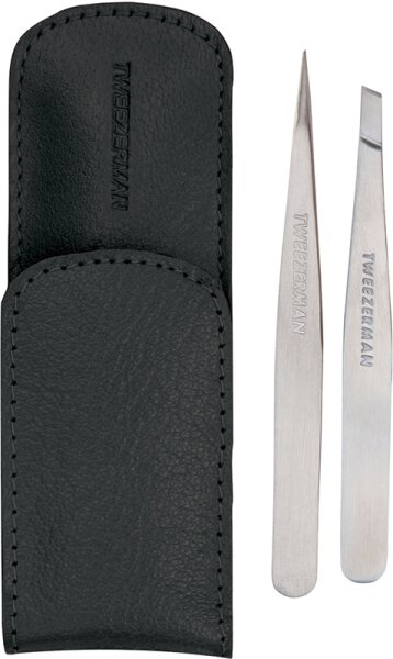 Tweezerman Petite Tweezer Set Schwarz