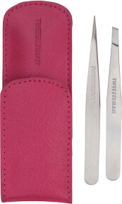 Tweezerman Petite Tweezer Set Pink