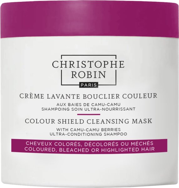 Christophe Robin Colour Shield Cleansing Mask With Camu-Camu Berries 250 ml