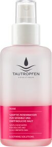 Tautropfen Rose Soothing Solutions Sanftes Rosenwasser für sensible und empfindliche Haut, 40 ml