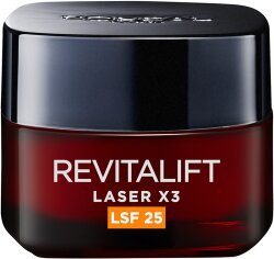 L'Oréal Paris RevitaLift Laser X3 Dreifach-Power Anti-Age Pflege Tag LSF 25 Gesichtscreme 50ml