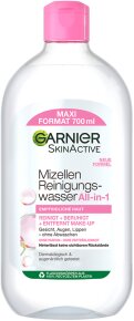 Garnier SkinActive Mizellen Reinigungswasser All-in-1 für empfindliche Haut Gesichtswasser 700ml