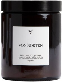 Von Norten Bergamot, Oakwood, Leather & Tobacco Candle 180 ml