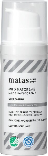 Matas Beauty Striber Milde Nachtcreme 50 ml