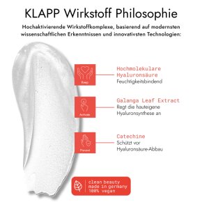 Klapp Cosmetics Triple Action Moisturizing Sheet Mask 3 Stk.