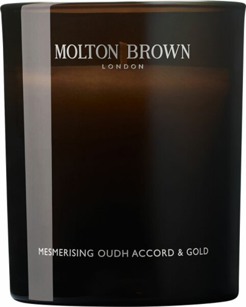 Molton Brown Mesmering Oudh Accord & Gold Wick Candle 190 g/ 3 Docht