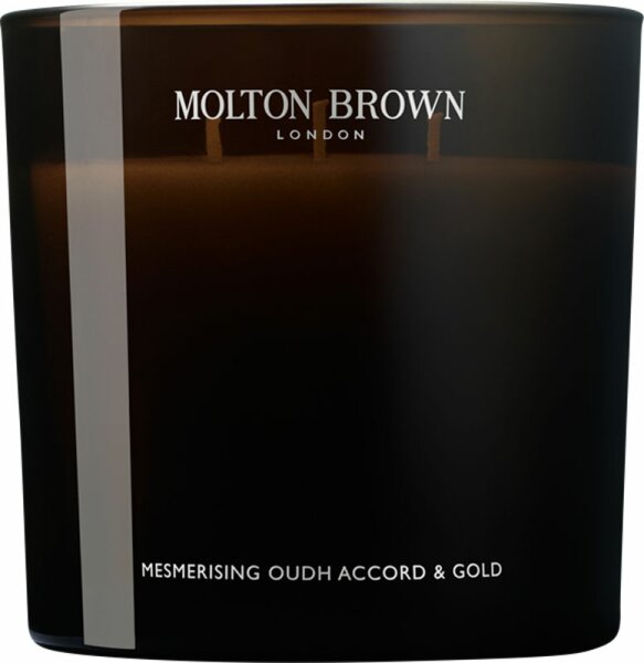 Molton Brown Mesmerising Oudh Accord Three Wick Candle 600 g/ 3 Docht