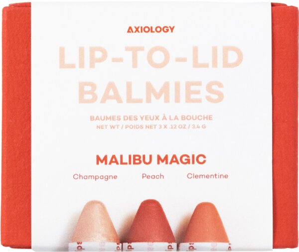 0850002851533 - Axiology Vegan Multi-Use Balmie Malibu Magic Set 3x 35 g