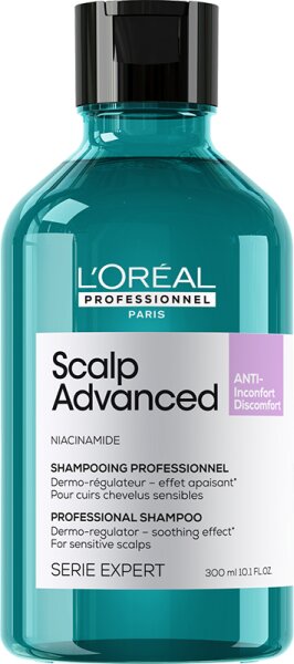 3474637090487 - Loréal Professionnel - Serie Expert Scalp Advanced - Anti-discomfort Dermo-regulator Shampoo - -serie Expert Discomfort Shampoo 300ml