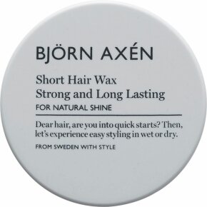 Björn Axén Short Hair Wax Strong and Longlasting 80 ml