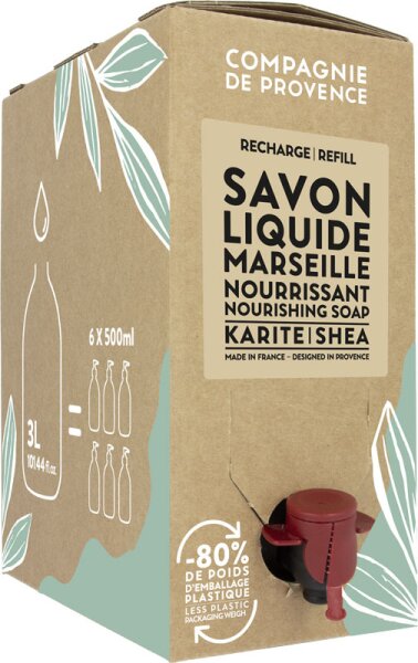 3551780009723 - La Karite Shea Shea Butter Refill 3000 ml