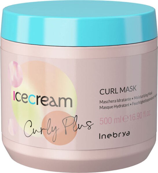 8008277263694 - Inebrya Ice Cream Curly Plus Curl Mask 500 ml