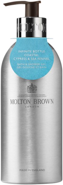 Molton Brown Coastel Cypress & Sea Fennel Bath & Shower Gel Infinite Bottle 400 ml