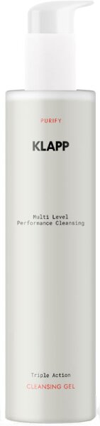 Klapp Cosmetics Triple Action Cleansing Gel 200 ml