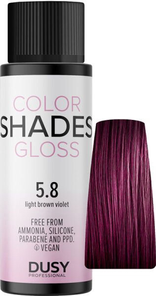 4016660059353 - dusy professional Color Shades Gloss 58 Hellbraun Violett 60 ml