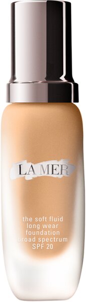 0747930072027 - LA MER Skincolor The Soft Fluid Long Wear Foundation - Spf 20 Gesichts Make-up foundation Fluid beige (320 BLUSH) natürlich Deckkraft Mittel