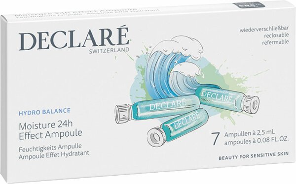 Declare Hydro Balance Moisture 24H Effect Ampoule 7 x 2,5 ml