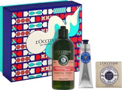 L'Occitane Must-Haves Xmas 23 = Intensiv-Repair Shampoo 300 ml + Shea Handcreme 75 ml + Shea Milch Seife 50 g 3 Artikel im Set