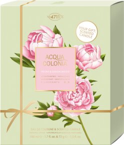 Aktion - 4711 Acqua Colonia Peony & Sandalwood Set (EdC100/Kerze)