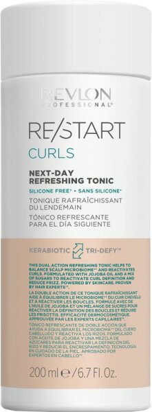 Revlon Professional Refreshing Restart 200 Next-Day ml Tonic Curls